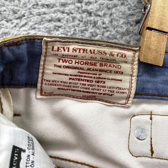 Levis 511 Jeans 30x33* Khaki Riding Equestrian Adjustable Waist Slim Performance - Picture 10 of 15